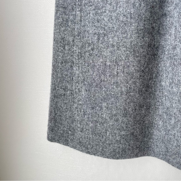 Vintage Pendleton 100% Virgin Wool Short Pencil Skirt Gray Size 8 - Picture 3 of 12